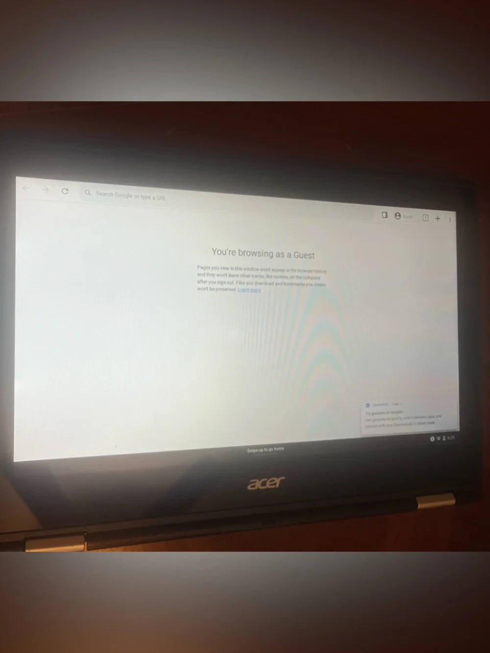 Acer Chromebook Spin 11 C738T-C8Q2 Touchscreen 2-in-1 Laptop w/ Charger & Case